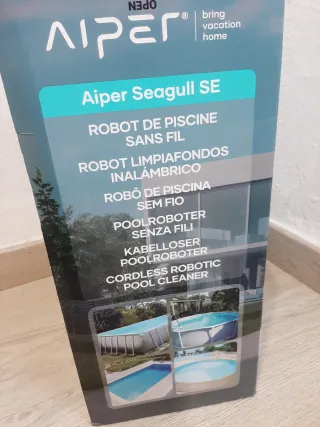 Limpiafondos Piscina Aiper Seagull SE