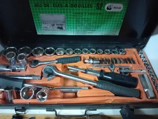 Juego de llaves de carraca 52 piezas