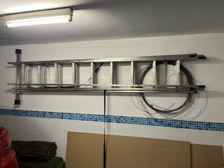 Escalera aluminio 8m. Oportunidad mudanza