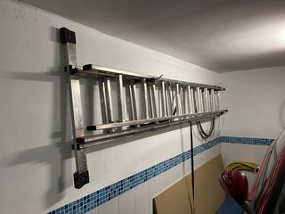 Escalera aluminio 8m. Oportunidad mudanza