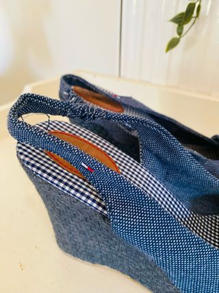 Sandalias Cuña Tommy Hilfiger Talla 39