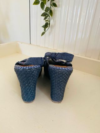 Sandalias Cuña Tommy Hilfiger Talla 39