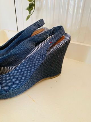 Sandalias Cuña Tommy Hilfiger Talla 39