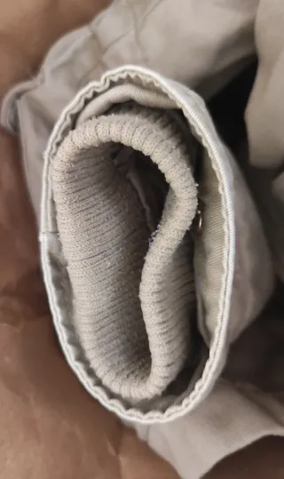 Giacca invernale beige da donna imbottita