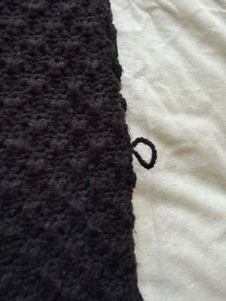 Vestido de punto azul marino de Sfera