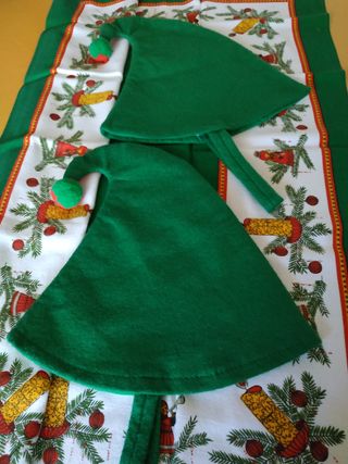 Cappellini elfo 2 pezzi nuovi