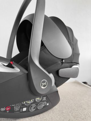 Cybex Cloud T i-Size + Base Z2, como nuevo,negro