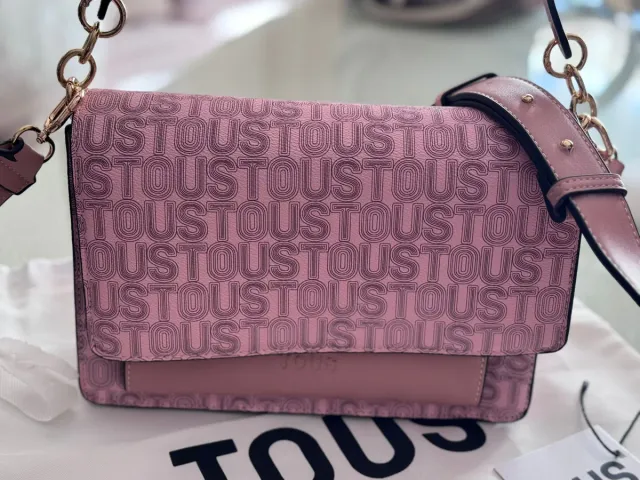 Bolso Bandolera Tous Mediano Rosa