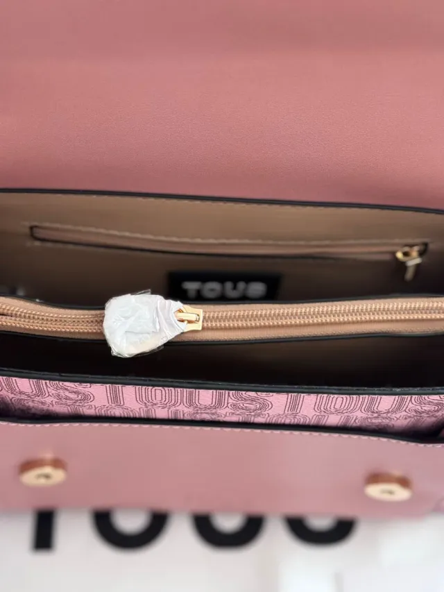 Bolso Bandolera Tous Mediano Rosa