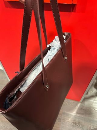 Bolso Tote Ralph Lauren Marrón