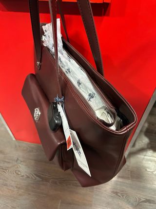 Bolso Tote Ralph Lauren Marrón