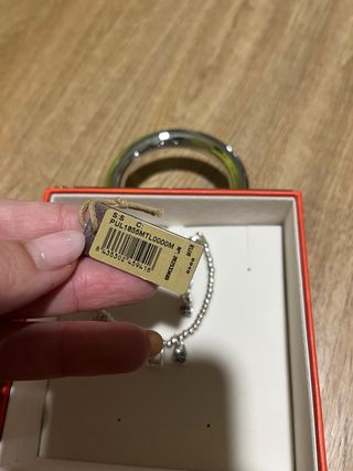 Pulsera Plata Uno de 50 Give me 5