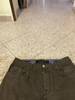Pantaloni lana Jacob Cohen w32 uomo