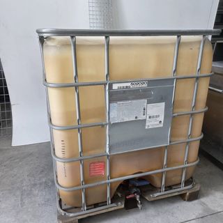 Bidón depósito 1000L IBC con jaula metálica