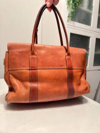 Bolso Mulberry Marrón Piel