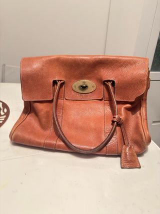 Bolso Mulberry Marrón Piel