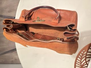 Bolso Mulberry Marrón Piel