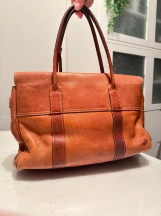 Bolso Mulberry Marrón Piel