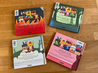 Colección cuentos infantiles con pestañas