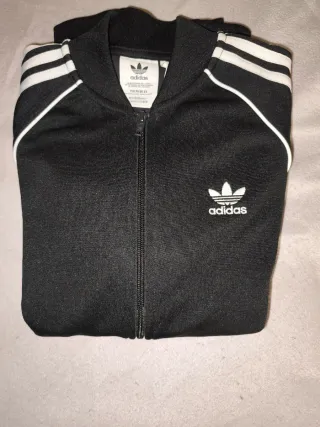 Chándal Adidas Negro y Blanco Talla M