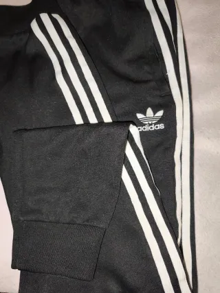 Chándal Adidas Negro y Blanco Talla M
