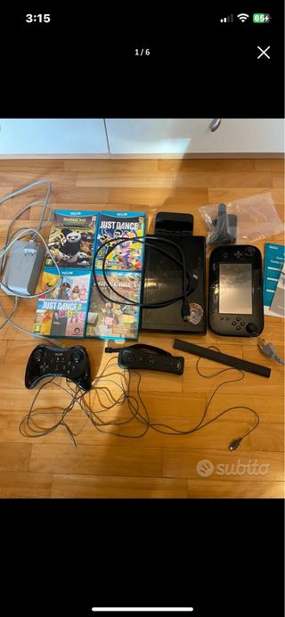 Nintendo Wii U con 4 giochi