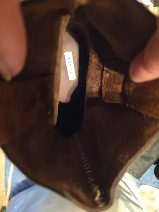 Botas de piel Nievas marrones