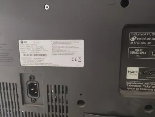 Televisor LG estropeado