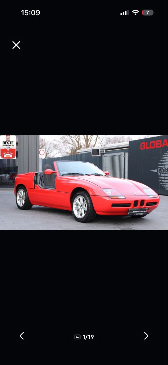 BMW Z1 2.5 L COCHE ORIGINAL CON 0 KMS!