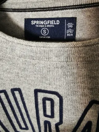 Jersey Springfield gris con COURAGE