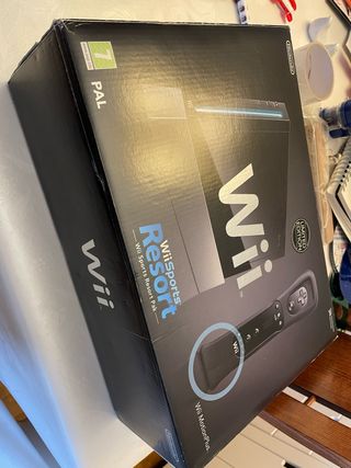 Nintendo Wii Sports Resort Pak Negro