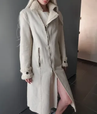 Giacca Gas shearling and canvas vintage