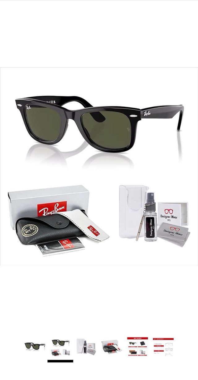 Gafas de sol Ray-Ban RB2140 negras polarizadas