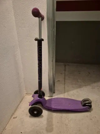 Patinete 3 ruedas Micro lila