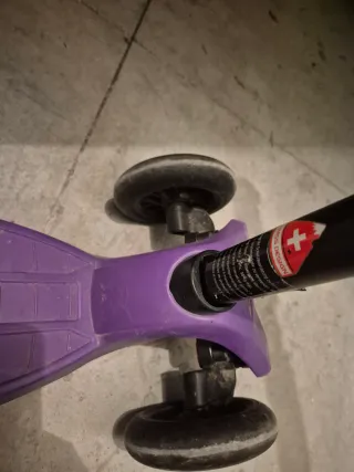 Patinete 3 ruedas Micro lila