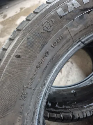 2 NEUMÁTICOS MICHELIN LATITUDE 225/65/R17