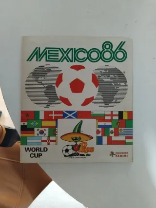 Álbum Cromos México 86 Panini
