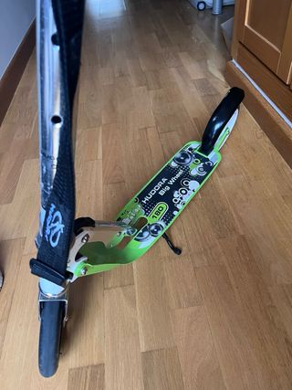 Patinete Hudora Big Wheel 180 Verde