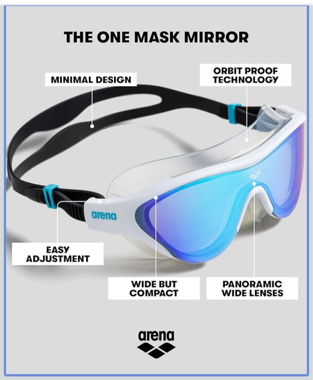 Gafas natación Arena The One Mask Mirror Adult