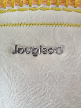 Bolso Desigual Beige Multicolor