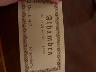 Laúd Alhambra L. 4P con funda