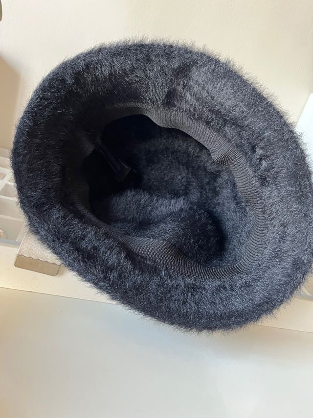 Sombrero bucket pelo negro