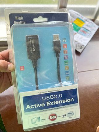 Cable Extensor USB 2.0 Activo 5M