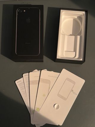 Caja de IPhone 7 negro