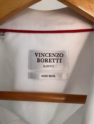 Camisa Blanca Vincenzo Boretti