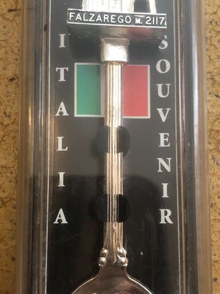 Cucchiaino souvenir Passo Falzarego Italia