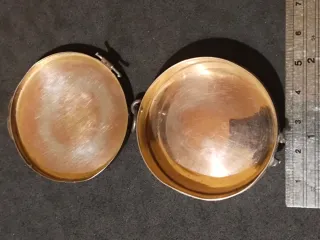 Caja colgante de Plata con grabado