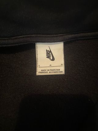 Felpa Nike mezza zip nera taglia L