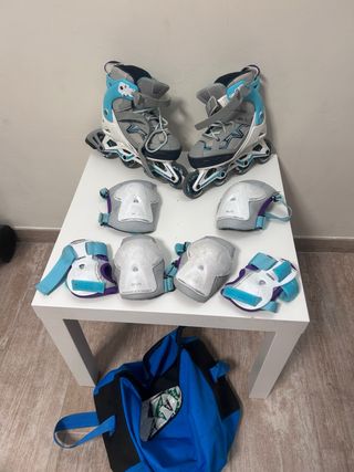 Kit Patines y Protecciones Niña