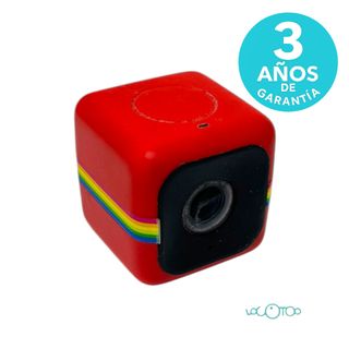 Fotocamera Polaroid Cube Rossa